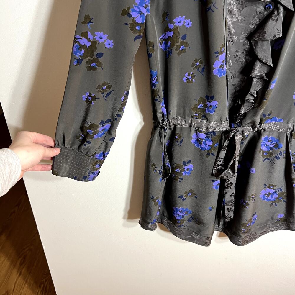 Rebecca Taylor Silk Floral Dress - Picture 2 of 9